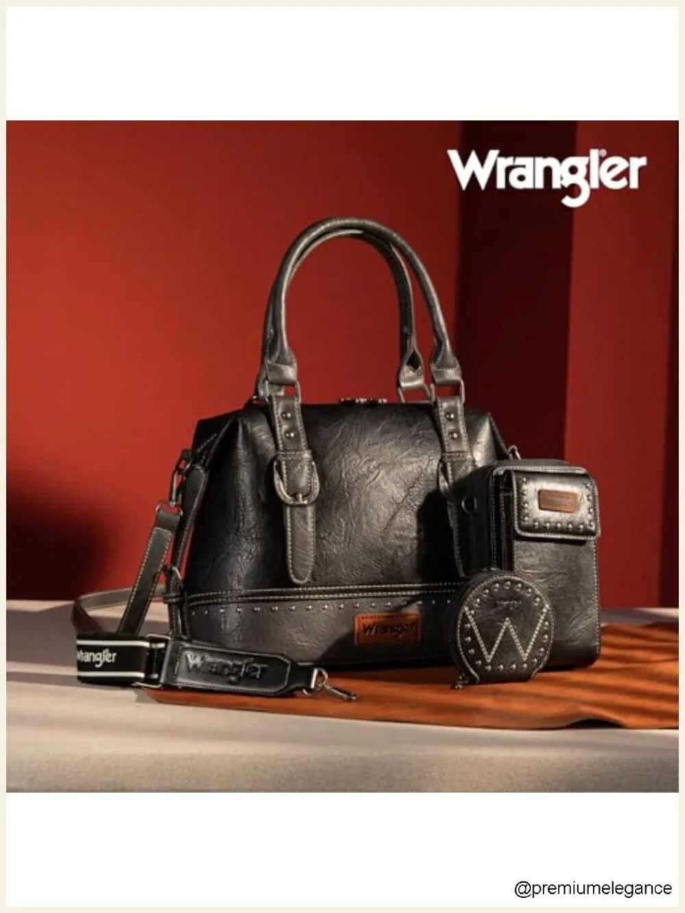 Doctor Bag Set Top Handle Satchel Purse Barrel Handbags Cell Phone Purse